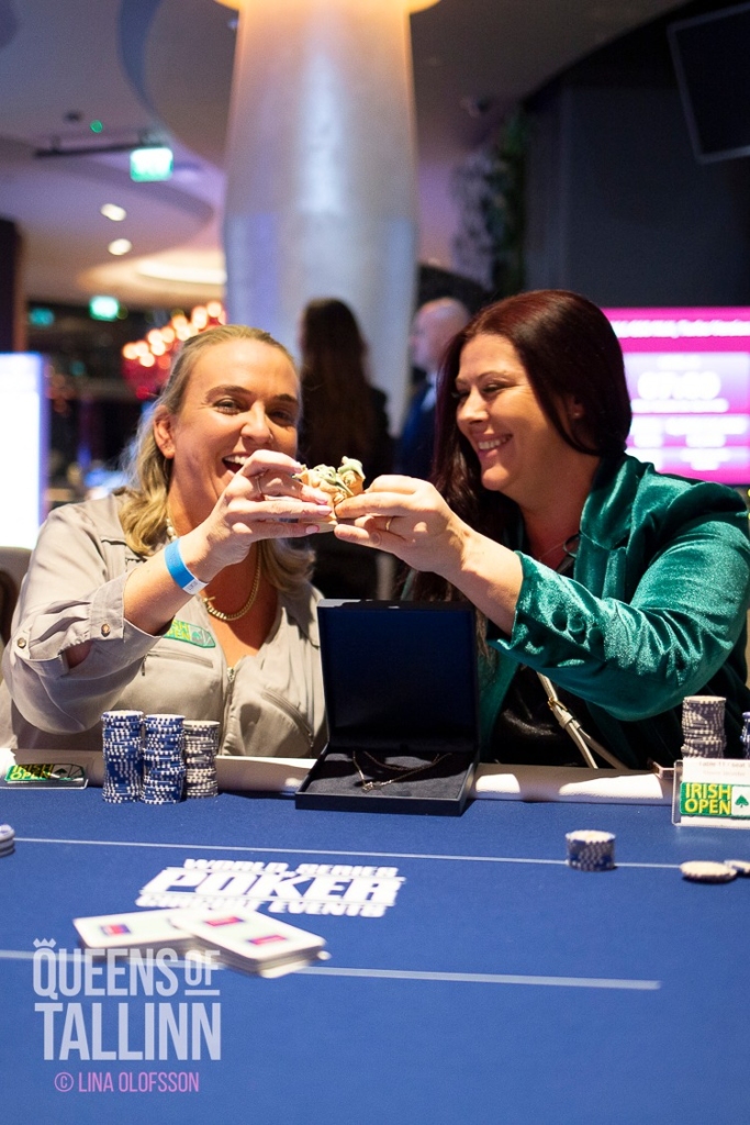 Irish Open Ambassador Karen Muir and Jenny Steele at Queens of Tallinn
