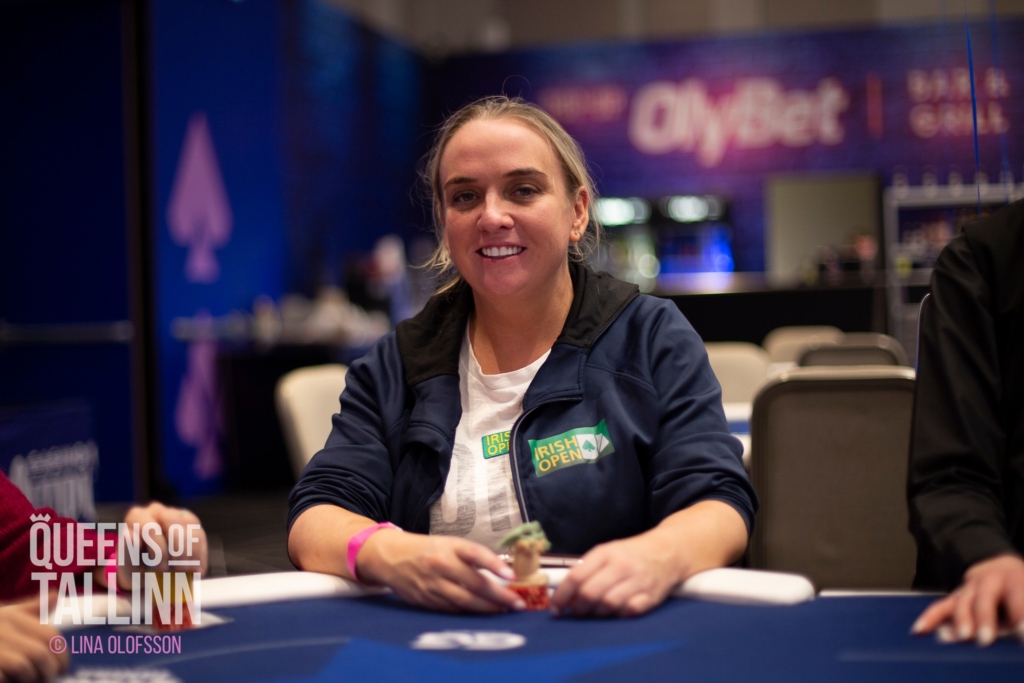 Karen Muir – flying the Irish Open flag at Queens of Tallinn festival