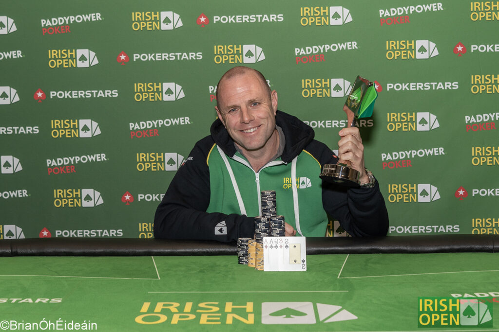 Irish Open Ambassador Chris Dowling Scoops Trophy on First Day; Wins the Big O Championship