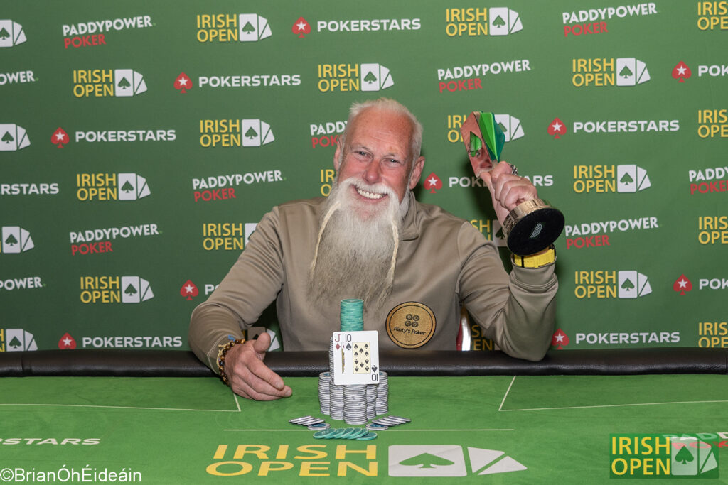 Pip Arthur Wins First Trophy of Irish Open 2025 in Super Seniors Event (€11,080)