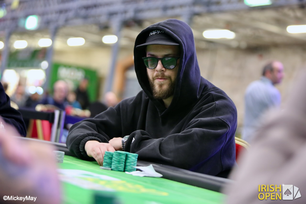 Frederic Max Eliminated in 12th Place (€2,840) - Irish Poker Open