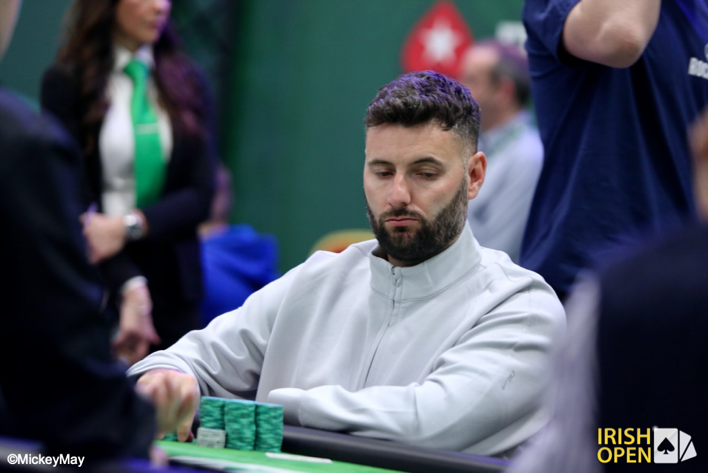 Dean Hutchison Eliminated in 13th Place (€2,840) - Irish Poker Open