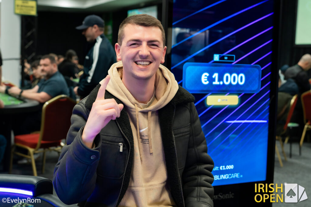 Chris Barnard snags €1,000 top prize in Irish Open Spin & Go!