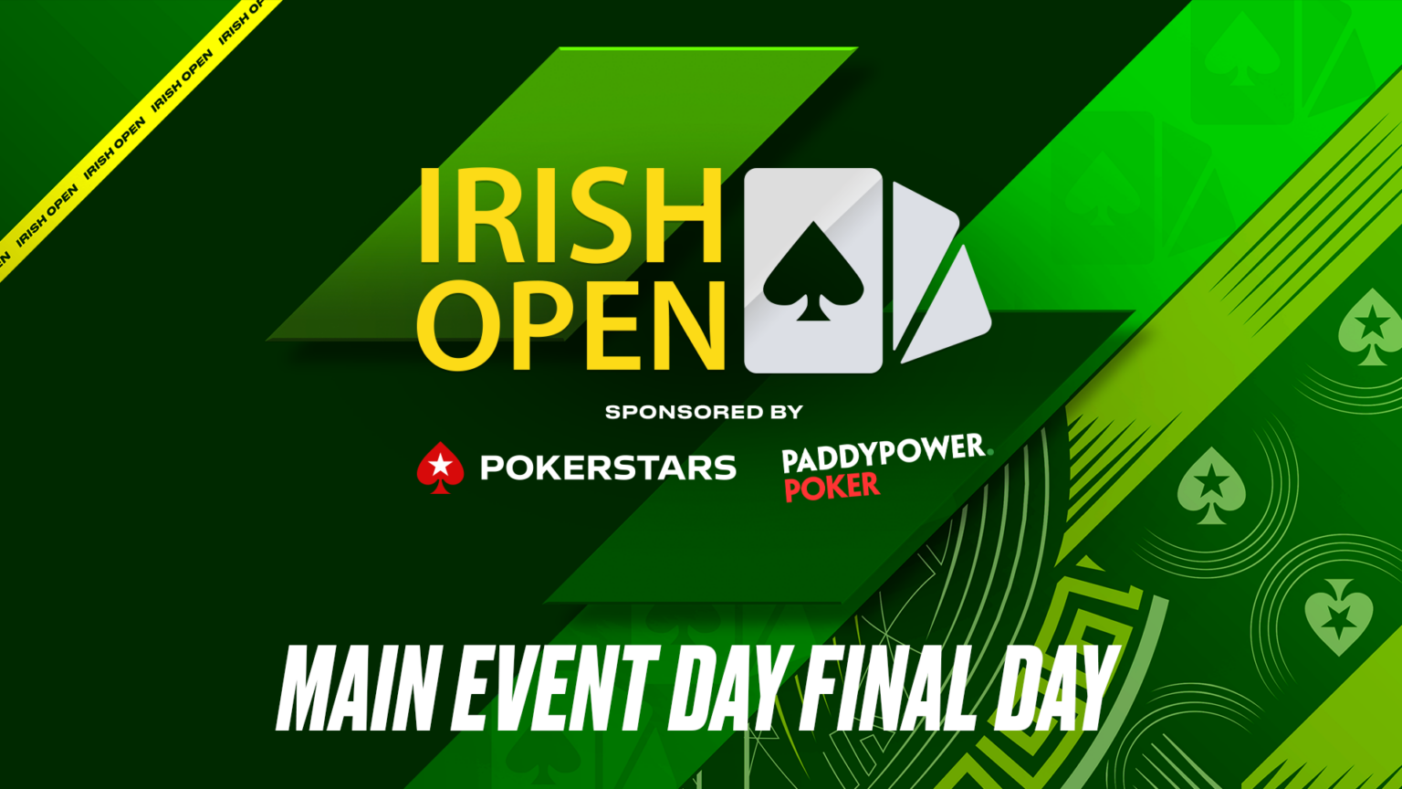 Final day for record-breaking Irish Open Main Event; Irish Open Sydney ...