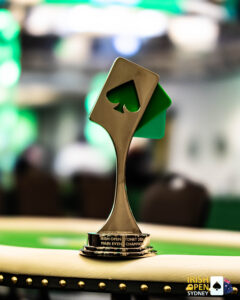 This is the winner trophy of the Main Event of the Irish Open Sydney 2026