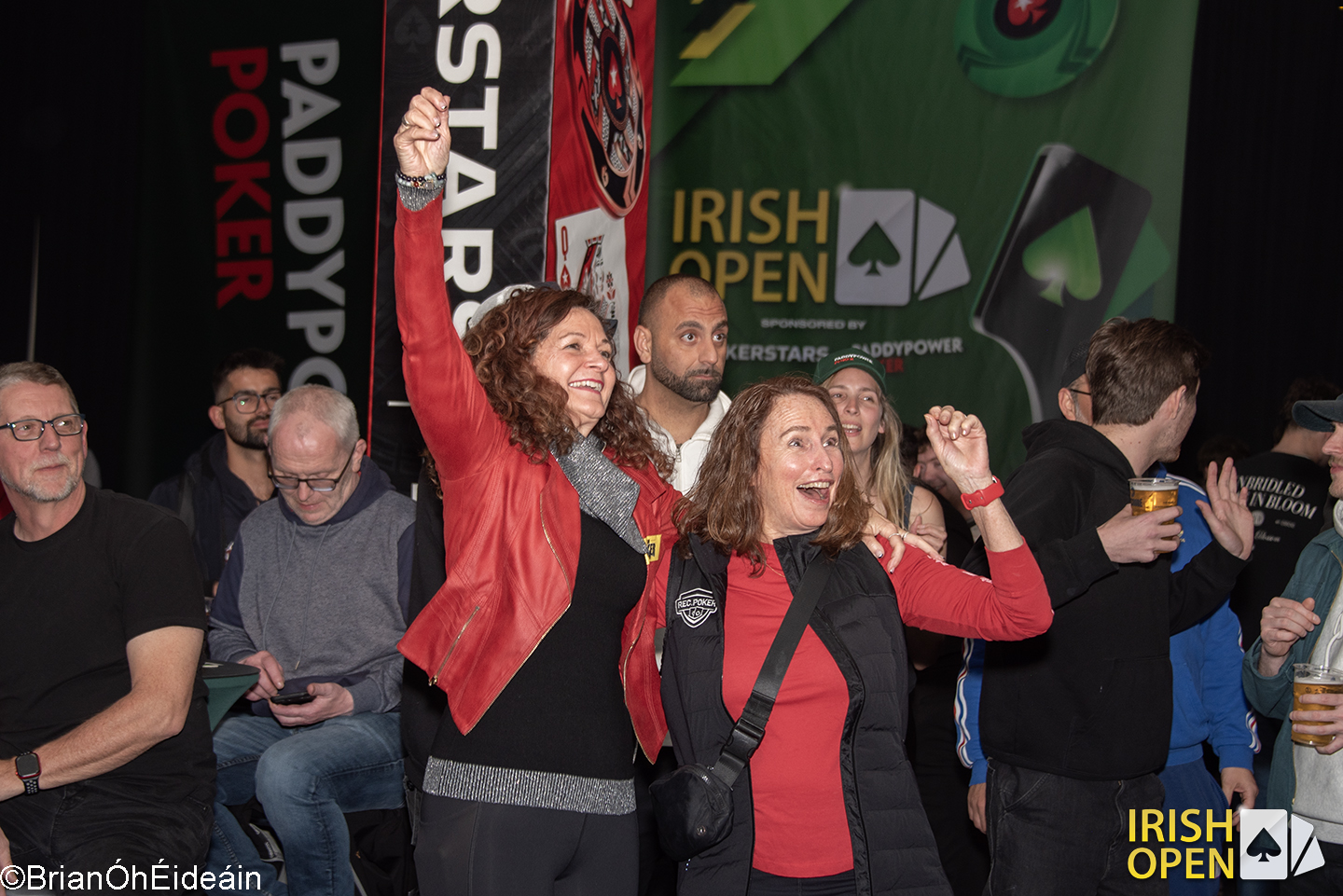 Elizabeth Bennett-Martin at the famous Craic Den of the Irish Open, back in 2025. 
