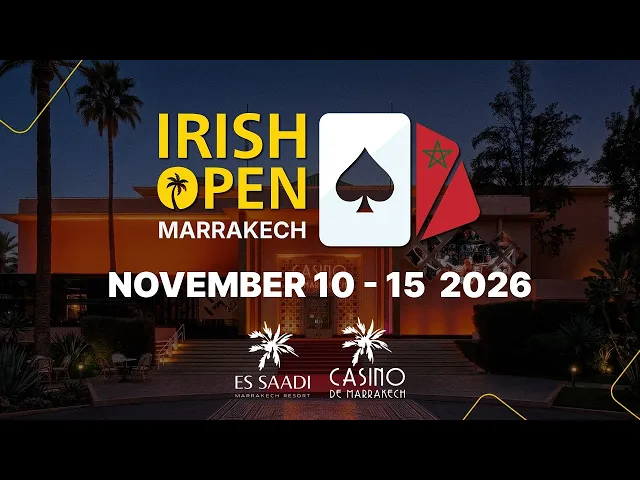 Win a €2,000 Package for the Irish Open Marrakech 2026!