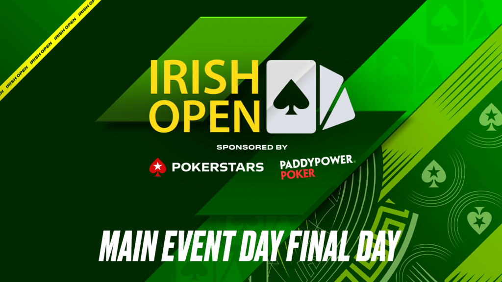 Final day for record-breaking Irish Open Main Event; Irish Open Sydney Day 1 in Dublin today
