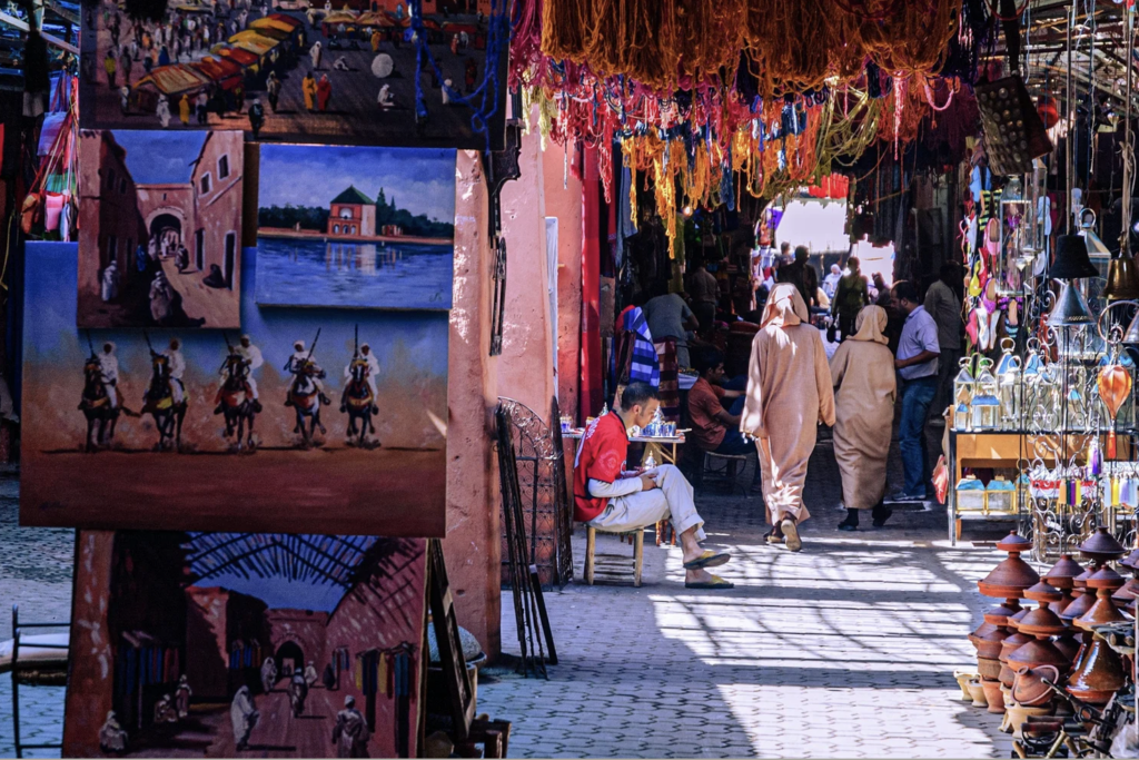 Off the felt – sightseeing in Marrakech